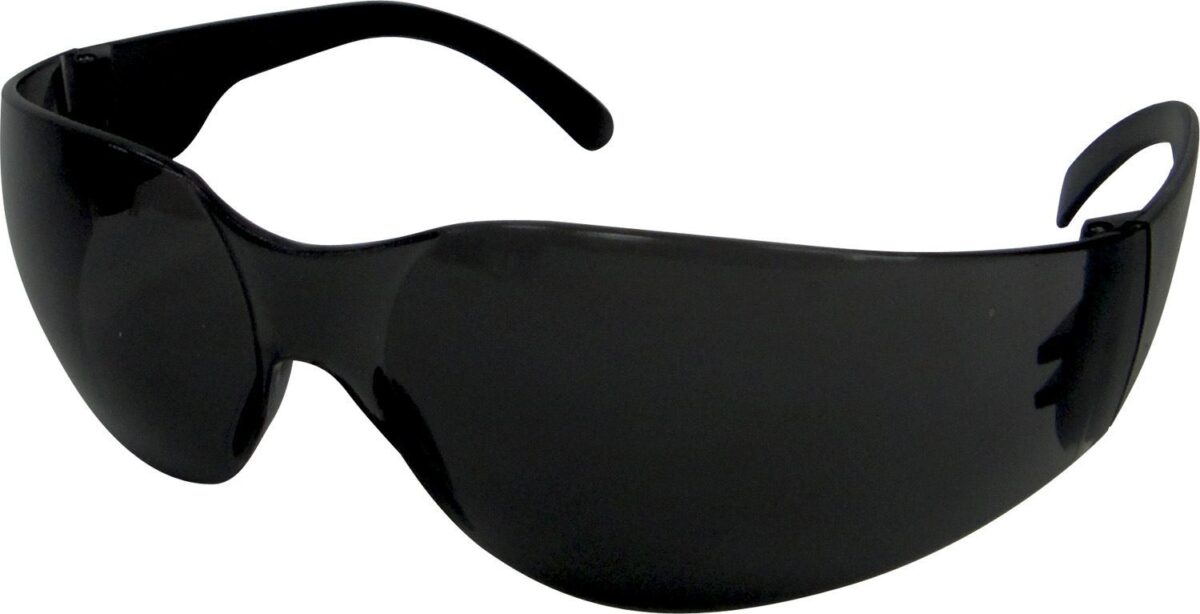 Dark Frameless Safety Glasses from Dermot Casey Hire and Sales