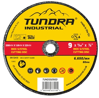 Tundra Industrial 9" INOX Cutting Disc