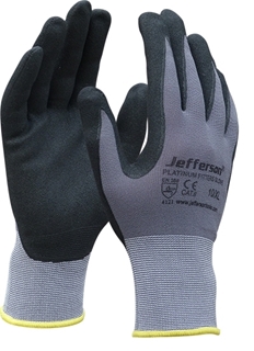 Black Platinum Fitters Glove Large