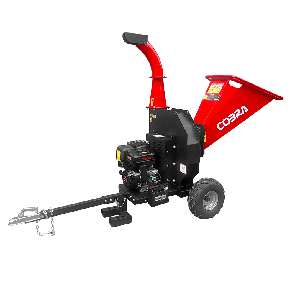 Cobra CHIP1500L Towable Petrol 4'' Wood Chipper 15hp