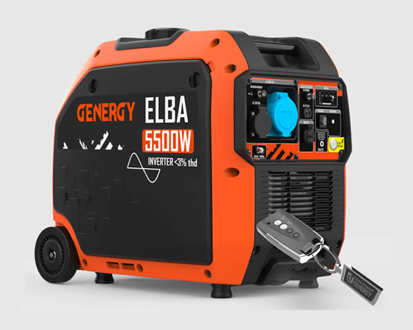 Genergy Elba RC 5500W Inverter Generator